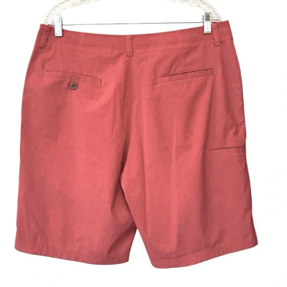 Nicklaus Golf Shorts Performance Fabric Lightweight Coral Men Size 36 - Picture 2 of 9